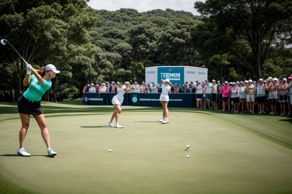 Who emerged victorious at the BMW Ladies Golf Tournament in East Asia?